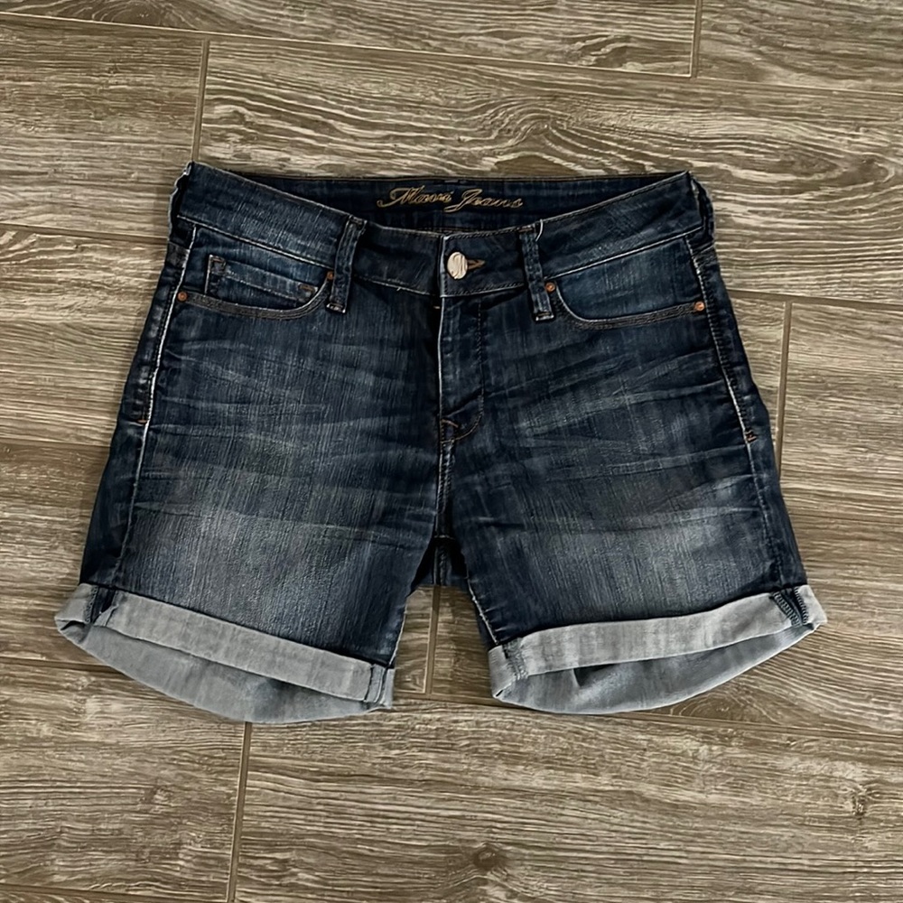 Mavi Cuffed Jean Shorts